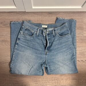 Madewell Women's Perfect Vintage Straight Crop Jean